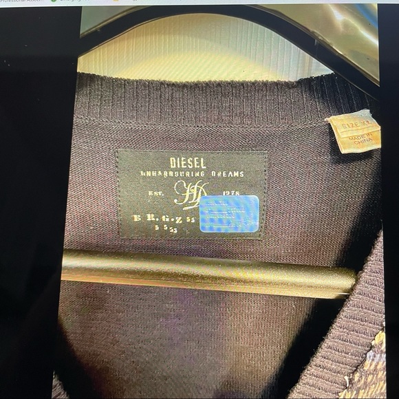 Diesel cotton vest - Picture 3 of 5